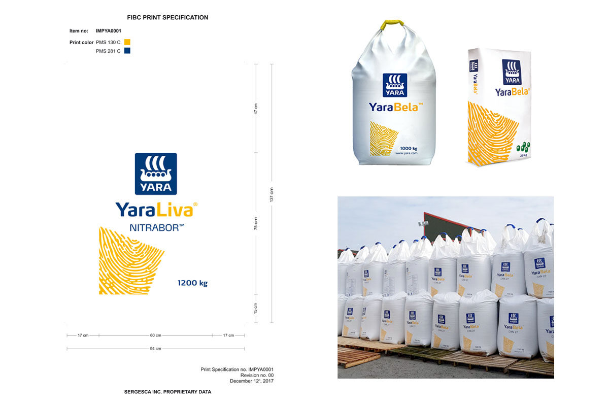 Yara : packaging